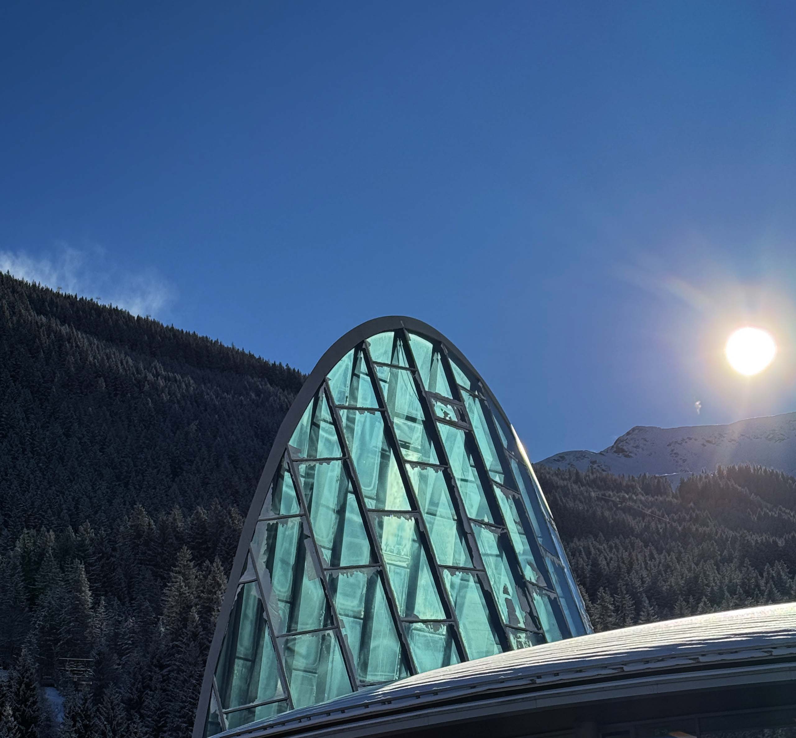 Angertal 1180 bei Sonnenuntergang